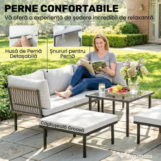 Outsunny canapele metalice | Aosom Romania