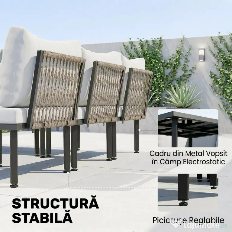 Outsunny canapele metalice | Aosom Romania