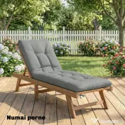 Outsunny Pernă pentru Scaune de Grădină, Leagăn, Bancă, Saltea Lungă | Aosom Romania