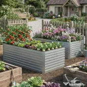 Outsunny jardinieră înălțată strat vas | Aosom Romania 