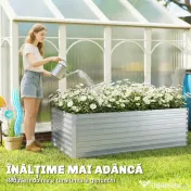 Outsunny jardinieră înălțată strat vas | Aosom Romania 