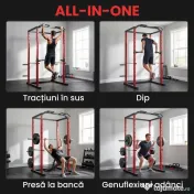 SPORTNOW Turn multifuncțional ajustabil pentru antrenament | Aosom Romania