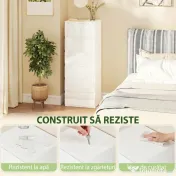 HOMCOM comoda îngustă cu sertare | Aosom Romania 