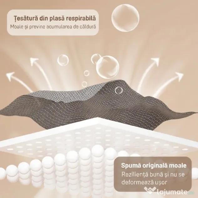 HOMCOM Scaun de Birou din Plasă Transparentă Fără Roți pentru Sală de Așteptare și Conferințe, Gri Închis | Aosom Romania