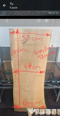 Vand 3 blaturi de nuc masiv 