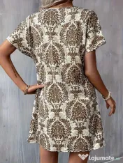 Rochie print floral etnic boho - produs nou 