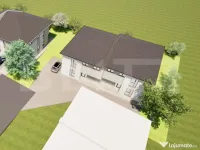 Teren construibil 859 mp, duplex sau casa individuala, Dambu 