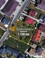 Teren intravilan Gavana Platou - 1150 mp, deschidere 29 m...