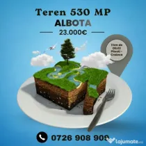 Teren intravilan 530 Mp | Albota