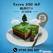 Teren intravilan 530 Mp | Albota