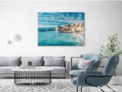 Tablou Canvas Premium - Plaja Italia 100 x 70 cm - Nou 