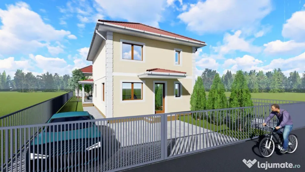 Casa individuala 120mp teren 320mp Selimbar