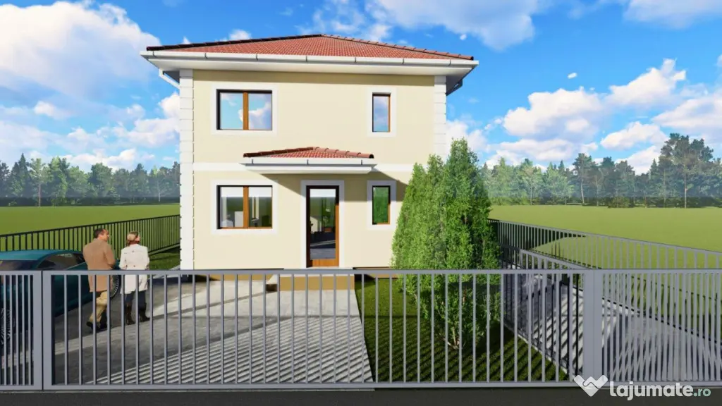 Casa individuala 120mp teren 320mp Selimbar