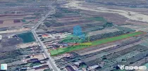 Proprietate industrială de vânzare 11.574 mp teren, acces TIR-A7