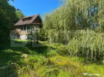 Oază de liniște , cabană cu pescărie și natură