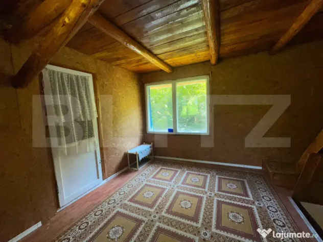 Oază de liniște , cabană cu pescărie și natură
