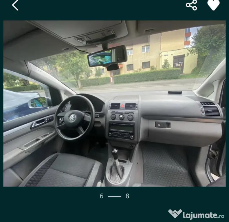 Vand Wolkswagen Touran 2.0TDI 2003