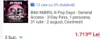 K-Pop Nibiru 2 bilete K Pop Kpop negociem le dau si separat