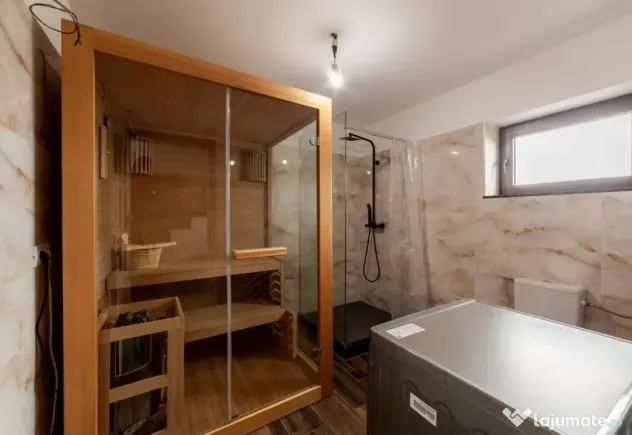 Casa moderna in Bradu - 3 camere,sauna proprie,mobilata ,