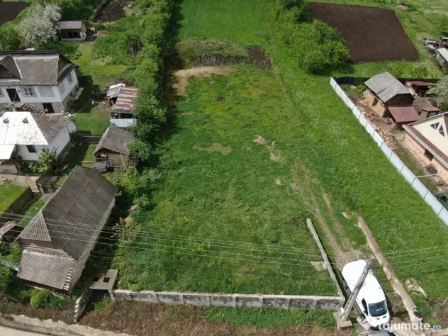 Teren intravilan 5.000 mp | Gaz + curent trifazic | Valea Arini – Bălțătești