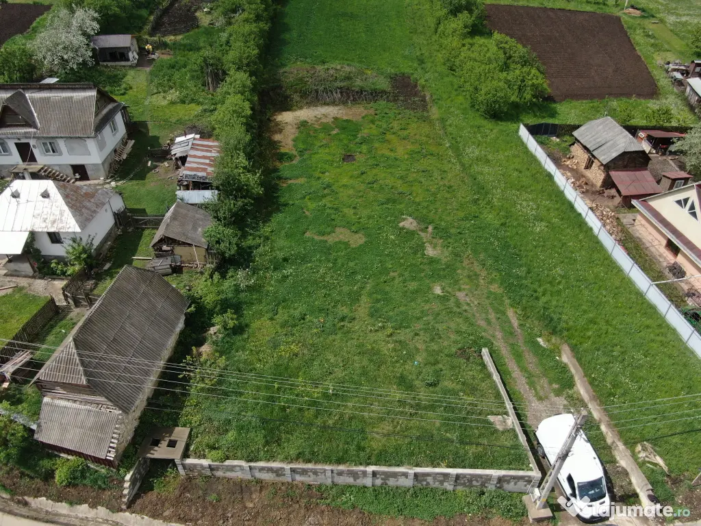 Teren intravilan 5.000 mp | Gaz + curent trifazic | Valea Arini – Bălțătești