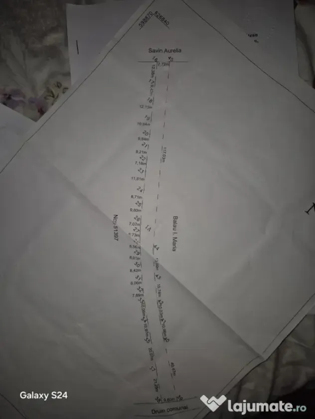 Teren intravilan 5.000 mp | Gaz + curent trifazic | Valea Arini – Bălțătești