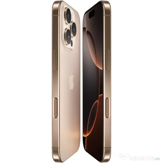Vand Apple iPhone 16 Pro 512GB eSIM, culoare Titan Desert, Sigilat