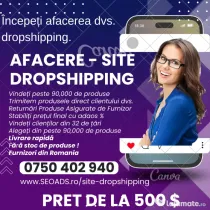 Creare Site Web Profesionale - Magazine Online la Cheie- Plata in RATE