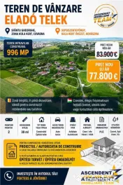 FILM!Teren intravilan autorizatie constructie casa anexe,ari