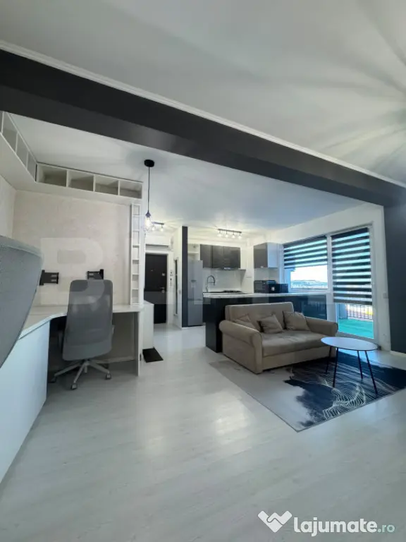 Apartament SMART 2 camere, terasă de 30mp, view superb, gar