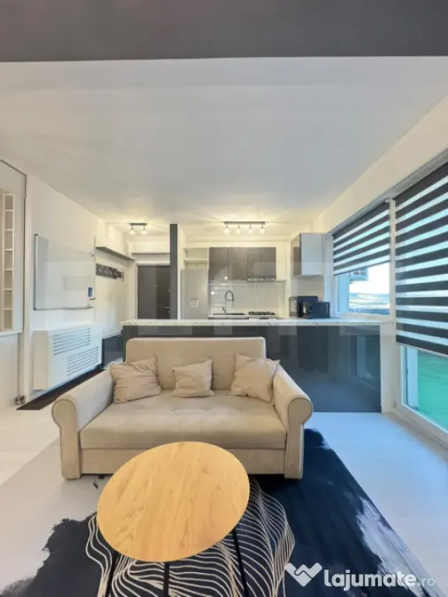 Apartament SMART 2 camere, terasă de 30mp, view superb, gar