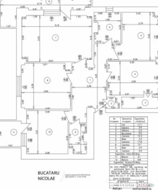 Apartament 4 camere decomandate| Lăpuș Argeș| 80,9 mp uti