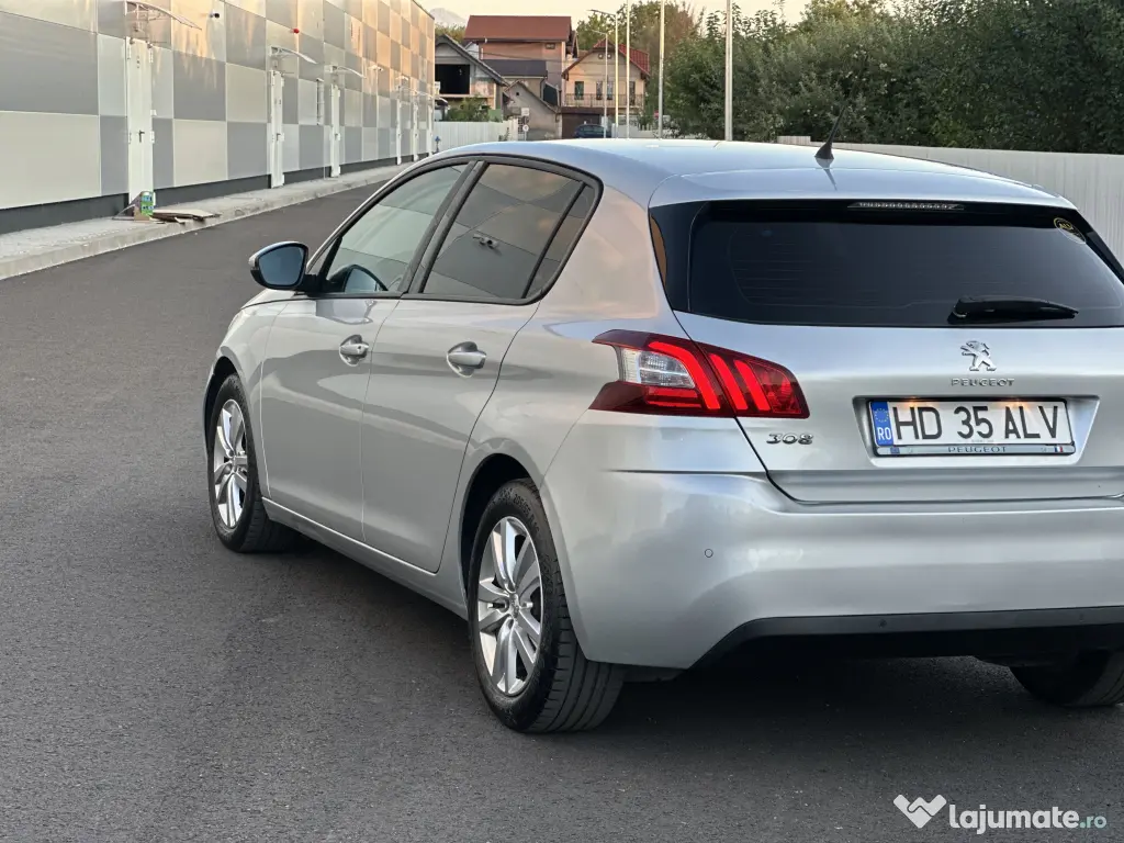 Peugeot 308*unic proprietar Ro*1.6 diesel*af.2017/luna 02*fiscal pe loc !