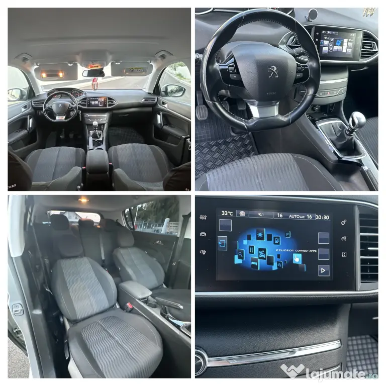 Peugeot 308*unic proprietar Ro*1.6 diesel*af.2017/luna 02*fiscal pe loc !