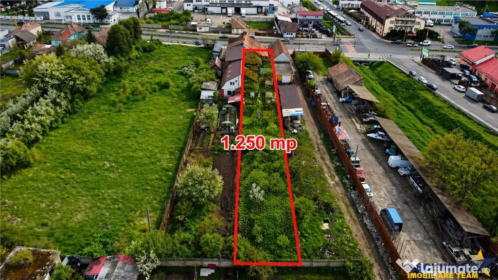 1.250 mp teren intravilan casa, Gheorge Doja, recomandat