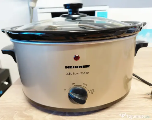 Oala electrica - Slow Cooker Heinner HSCK-C35CR, 3,5 L