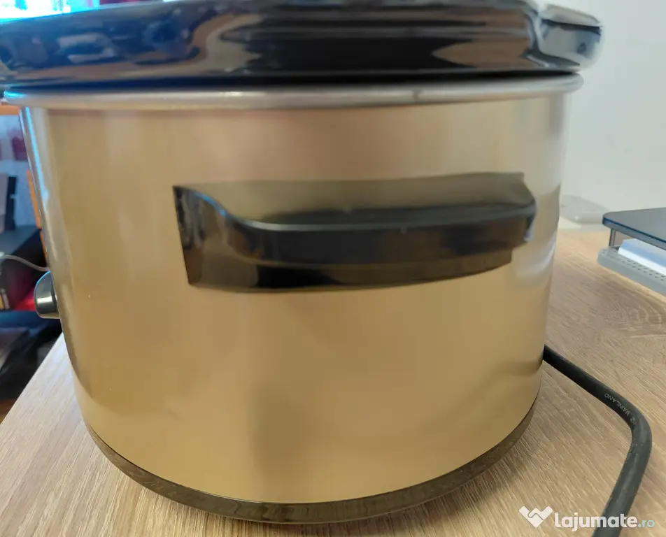 Oala electrica - Slow Cooker Heinner HSCK-C35CR, 3,5 L
