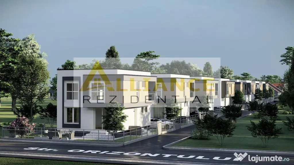 Vila individuala 4 camere locatie Popesti Leordeni