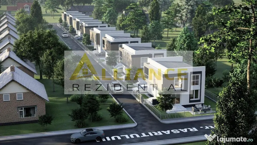 Vila individuala 4 camere locatie Popesti Leordeni