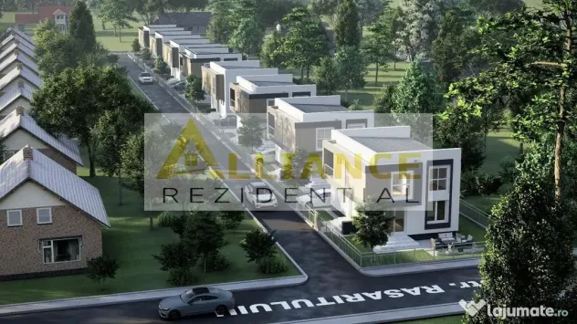 Vila individuala 4 camere locatie Popesti Leordeni
