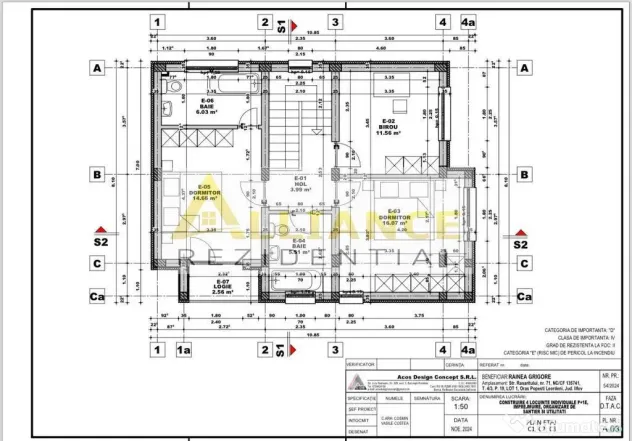 Vila individuala 4 camere locatie Popesti Leordeni