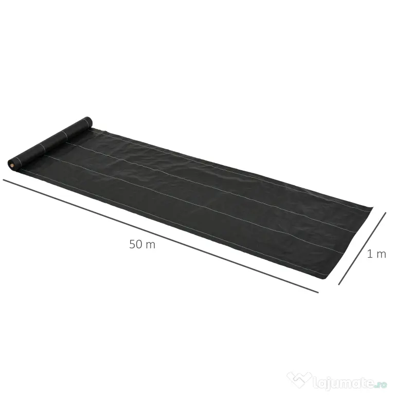 Outsunny Folie pentru Protectia Solului Drenanta si Respirabila
