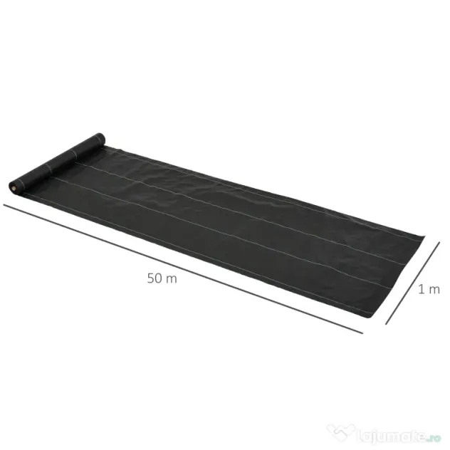 Outsunny Folie pentru Protectia Solului Drenanta si Respirabila