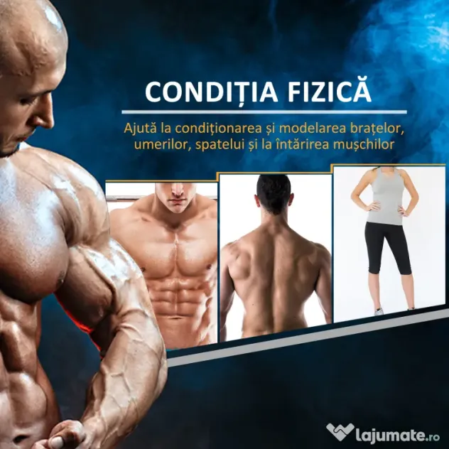 HOMCOM Ganteră de 12.5 kg Hexagonală Unică cu Mâner Antiderapant Negru