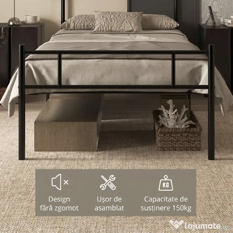 HOMCOM Comodă cu 4 Sertare Pliabile și Raft, Mobilier pentru Camera de Zi și Dormitor, 58x29x78.5 cm, Multicolor