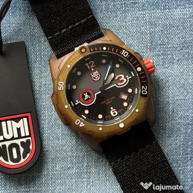 Luminox Bear Grylls #tide 3720 Series • "Never Give Up" • Survival Rule of 3