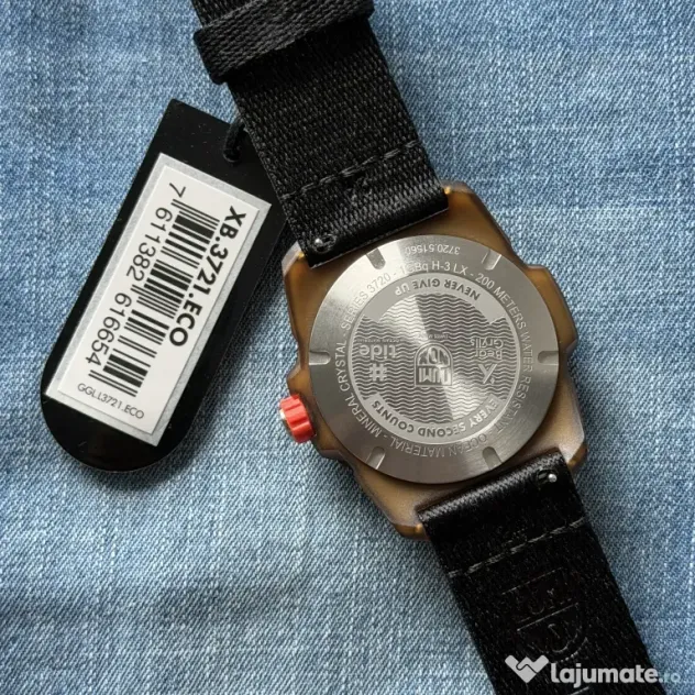 Luminox Bear Grylls #tide 3720 Series • "Never Give Up" • Survival Rule of 3