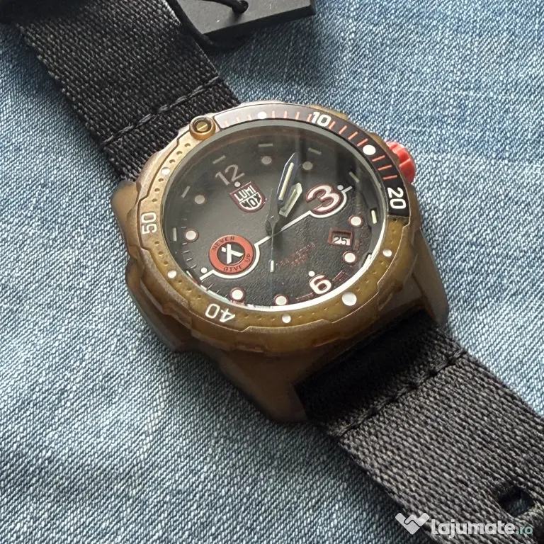 Luminox Bear Grylls #tide 3720 Series • "Never Give Up" • Survival Rule of 3