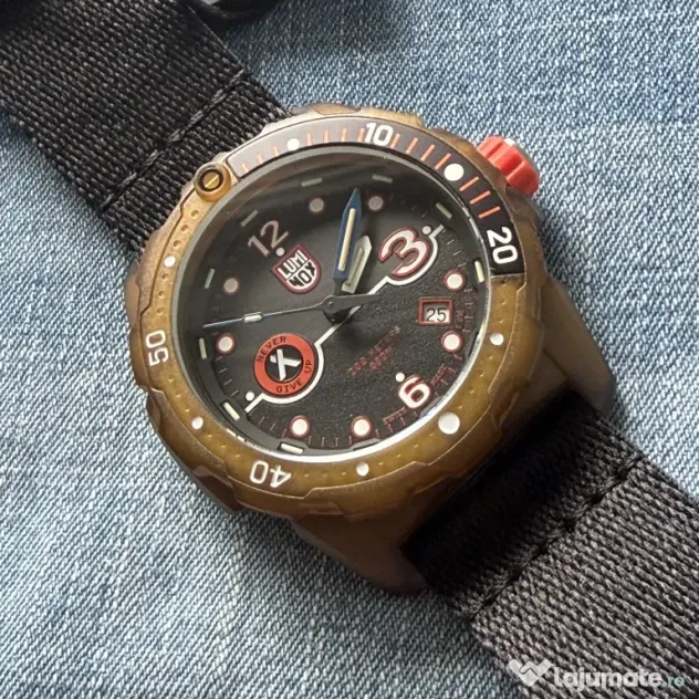 Luminox Bear Grylls #tide 3720 Series • "Never Give Up" • Survival Rule of 3