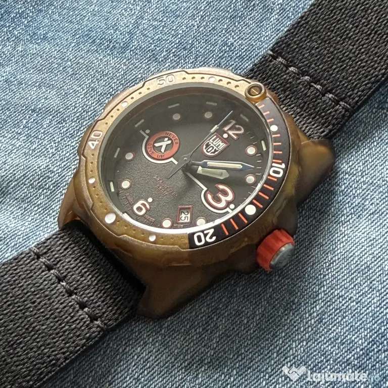 Luminox Bear Grylls #tide 3720 Series • "Never Give Up" • Survival Rule of 3